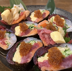 名物！本日のガリ大葉巻き