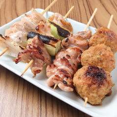 ダイキリの串 表盛り4点