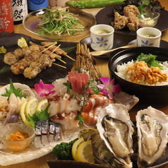 道産生鶏と海鮮 酒食処たまりのコース写真