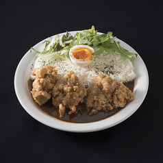 自家製塩麹唐揚げカレー