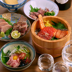 旬の食材を使用した創作和食