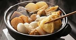 料理長が長い間、研究したお出汁で炊いたおでん！
