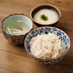 麦とろ飯セット