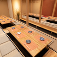 最大30名様までご利用いただける団体宴会に最適な掘りごたつ個室がございます。忘新年会や歓迎会など、大人数でのご利用にご活用ください。