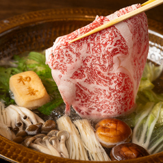 錦雲豚・黒毛和牛しゃぶセットの写真