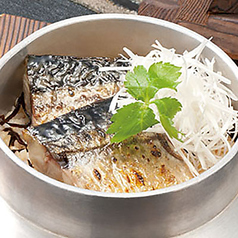 焼鯖釜めし