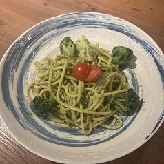 じゃがいもとブロッコリーのバジル