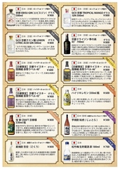 ドリンクメニュー P5