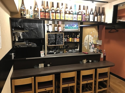 創作料理とお酒で一杯♪アットホームな空間