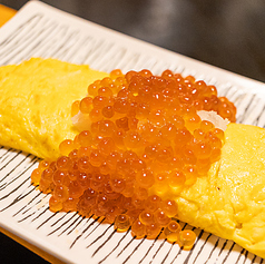 鉄板オムレツ　こぼれいくら