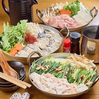 秋冬は鍋宴会コースもご用意します！