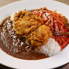 フライドチキンカレー×横濱ナポリタン