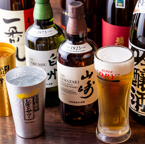 個室席有♪選べるメイン付コースも！落ち着きのある雰囲気でご宴会をお楽しみ下さい！