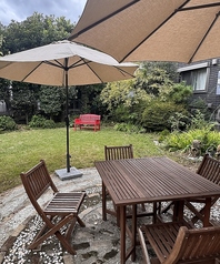 テーブル名　garden広い庭を眺めながら