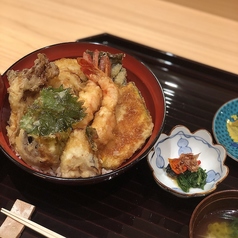 天丼(海老3種、野菜5種)
