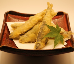 稚鮎の天ぷら