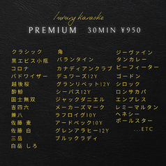Luxury Karaoke Oasis オアシス すすきののコース写真