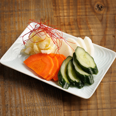 鎌倉野菜の漬物盛り合わせ