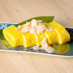 かにあんかけだし巻き