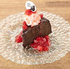 ラム酒香る濃厚ガトーショコラ