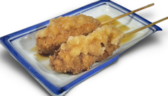 おろしポン酢串カツ（2本）