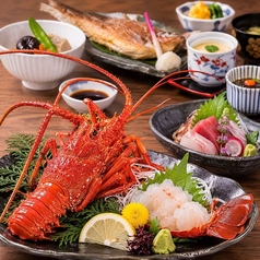 伊勢海老炉端と名物あて巻き寿司を堪能◎