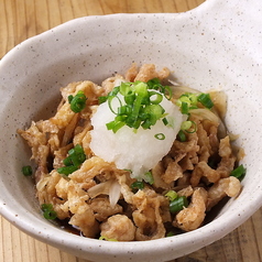 鶏皮ポン酢