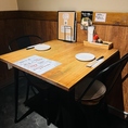 少人数様でのご利用に最適なゆったりテーブル席ございます！デートや友人とのお食事におすすめです♪