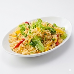 彩り野菜の特製チャーハン