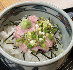 ミニねぎとろ丼