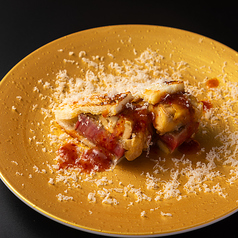 ヒレとフォアグラのロッシーニサンド 韓国ソース