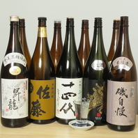 日本酒＆焼酎40種以上★飲み比べでお気に入り探し！