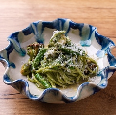 【特製パスタ】「島のペスカトーレ」や「ジェノベーゼ」など多彩にご用意！の写真