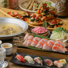 釣宿酒場 マヅメ 梅田本店のコース写真