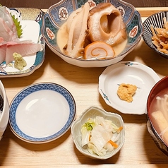 とも家御膳 B(刺身、おでん)