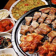 本場の味を再現！種類豊富な韓国家庭料理の数々♪