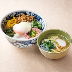 元祖 七種のばくだん丼＋小うどん(温or冷）
