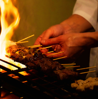 自慢の串料理は和牛バラ串など、多彩な部位を楽しめる♪