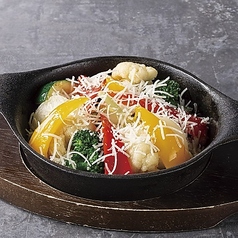 焼き野菜のペッコリーノチーズがけ