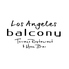 ロサンジェルス バルコニー テラスレストラン&ムーンバー Los Angeles balcony Terrace Restaurant&Moon Barのロゴ