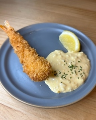 特大エビフライ