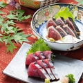 料理メニュー写真 鰹三昧セット12切(2名様位で)塩たたき4切タレたたき4切・鰹刺身4切