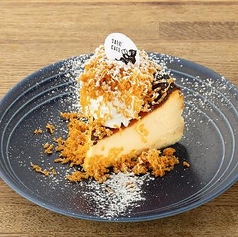 キャラメルチーズのバスクチーズケーキ