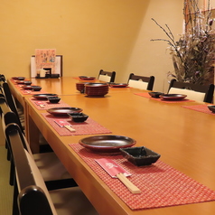 二階テーブル席個室