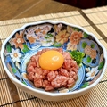 料理メニュー写真&nbsp;和牛赤身とカラスミのユッケ