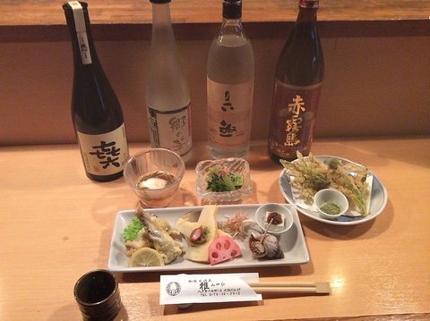 宴会コースはお寿司も楽しめて飲放付4000円～ご用意！豪華5000円コースもお薦め。