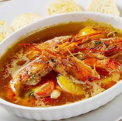 赤海老のアヒージョ