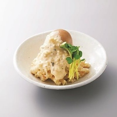 ハッケンポテトサラダ～煮玉子のせ～