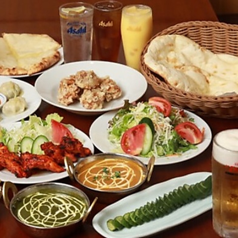 ランチや夜のご宴会で大活躍！本格カレーと絶品ビリヤニを美味しいお酒と共にどうぞ。