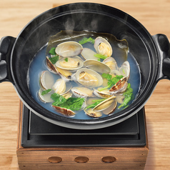 あさりの貝だし酒蒸し